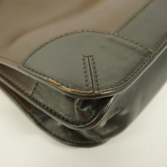 LOUIS VUITTONAuth  Utah Apache M95452 Men's Briefcase Coffee - Picture 7 of 10